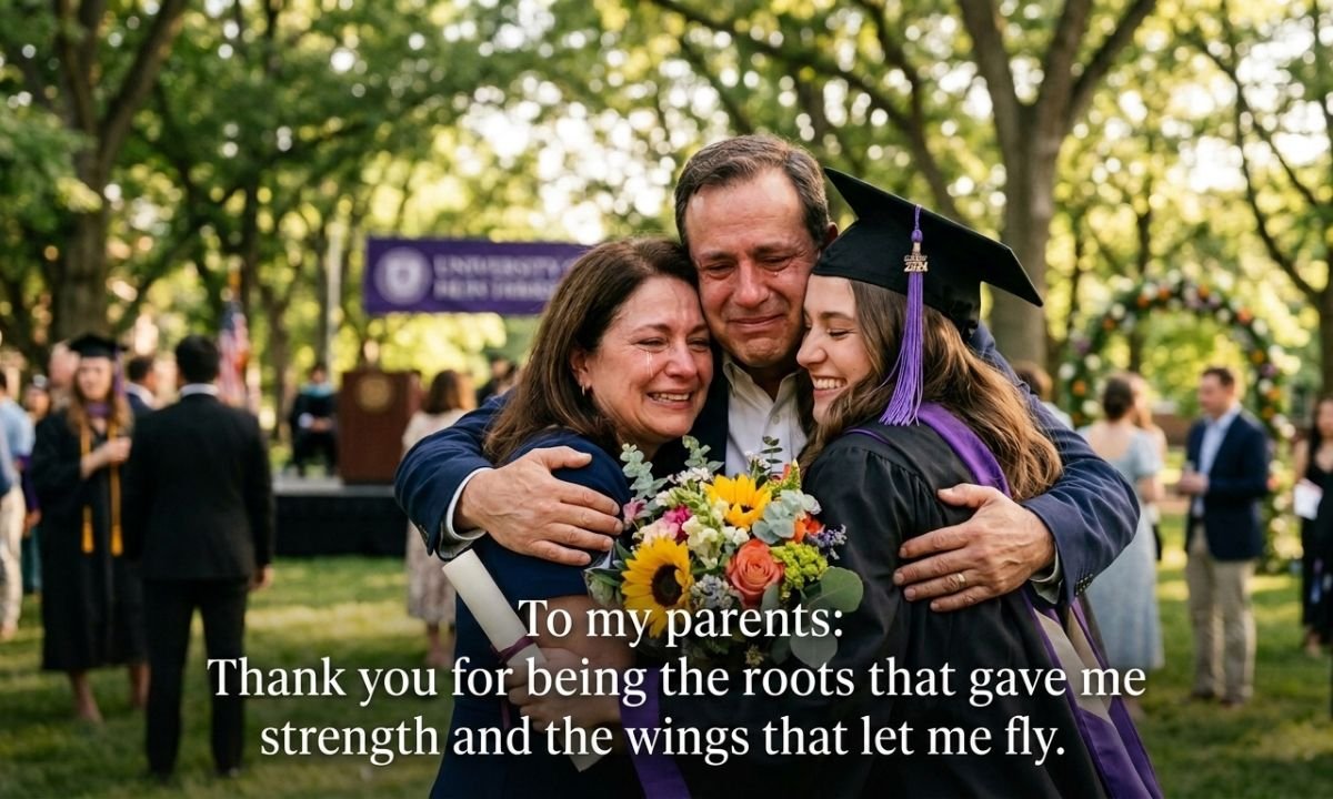 Appreciation Graduation Thank You Messages To Parents