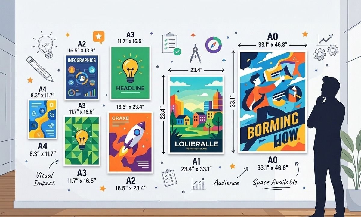 Choosing the Right Poster Size For Your Project 