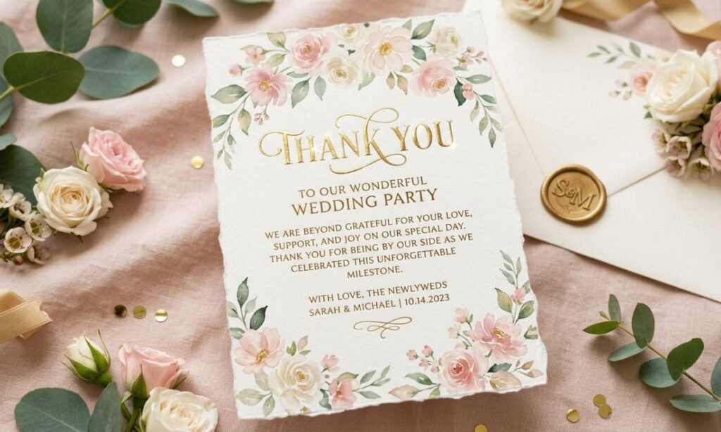 For Your Wedding Party