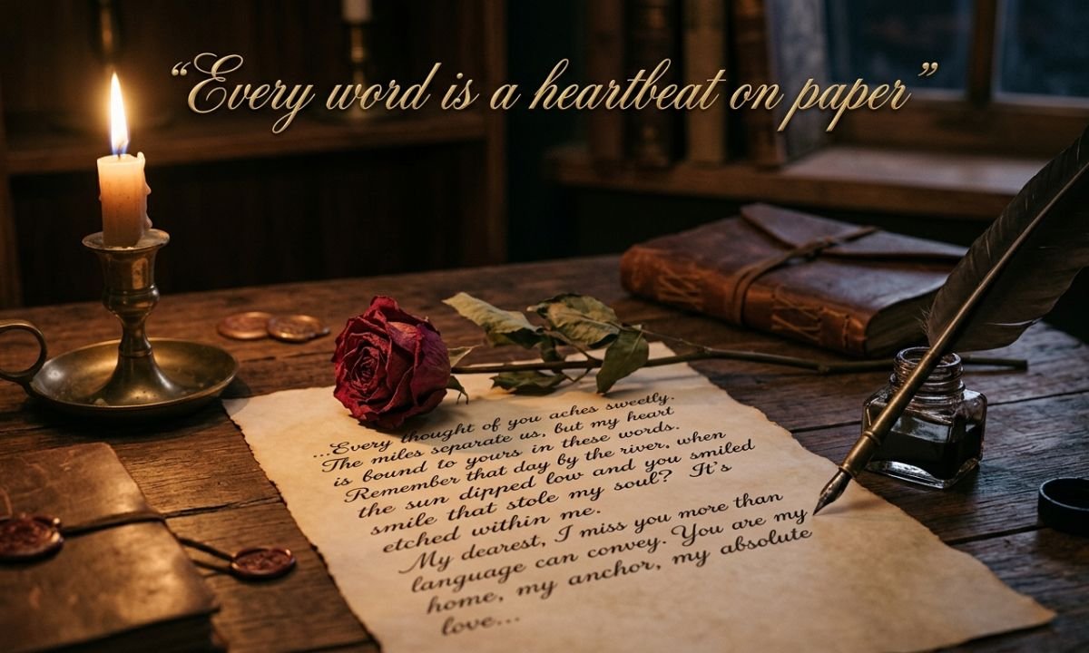 Heart Touching Love Letters to Make Him Cry 