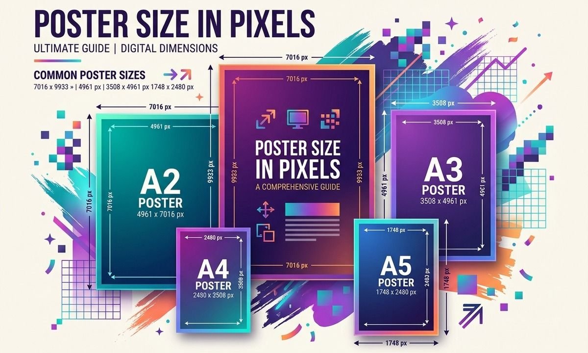 Poster Size in Pixels
