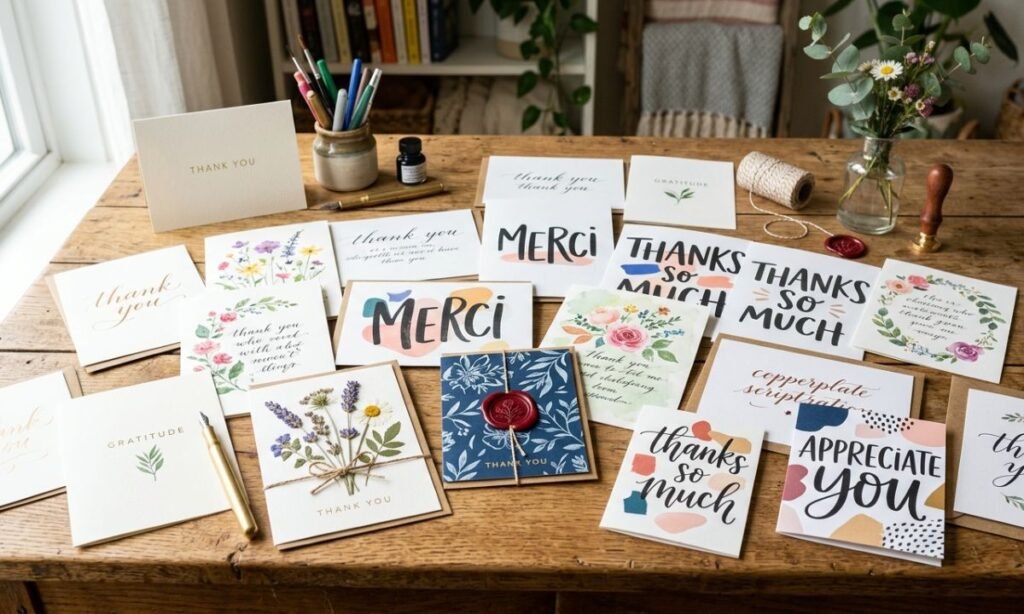 Thank You Card Examples and Ideas