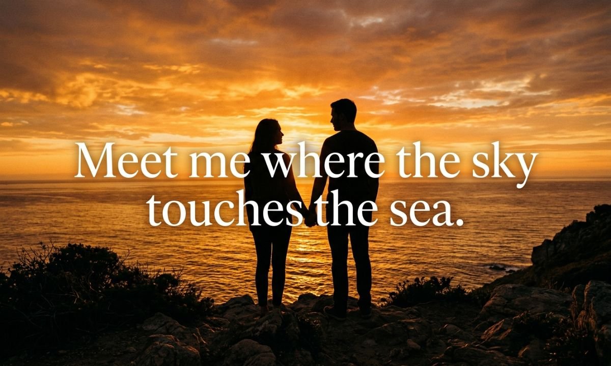 Beautiful Sunset Love Quotes for Him