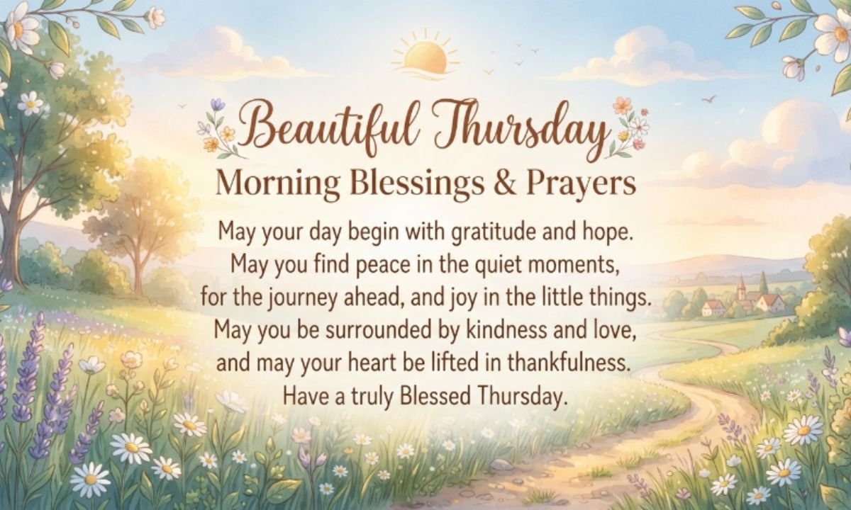 Beautiful Thursday Morning Blessings & Prayers
