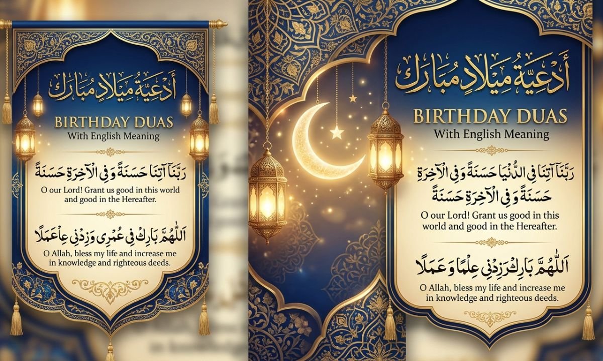 Birthday Duas in Arabic (with English Meaning)