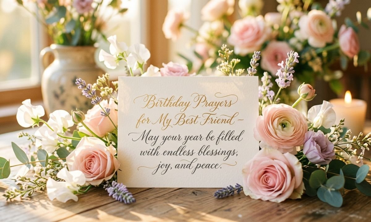 Birthday Prayers for Best Friend