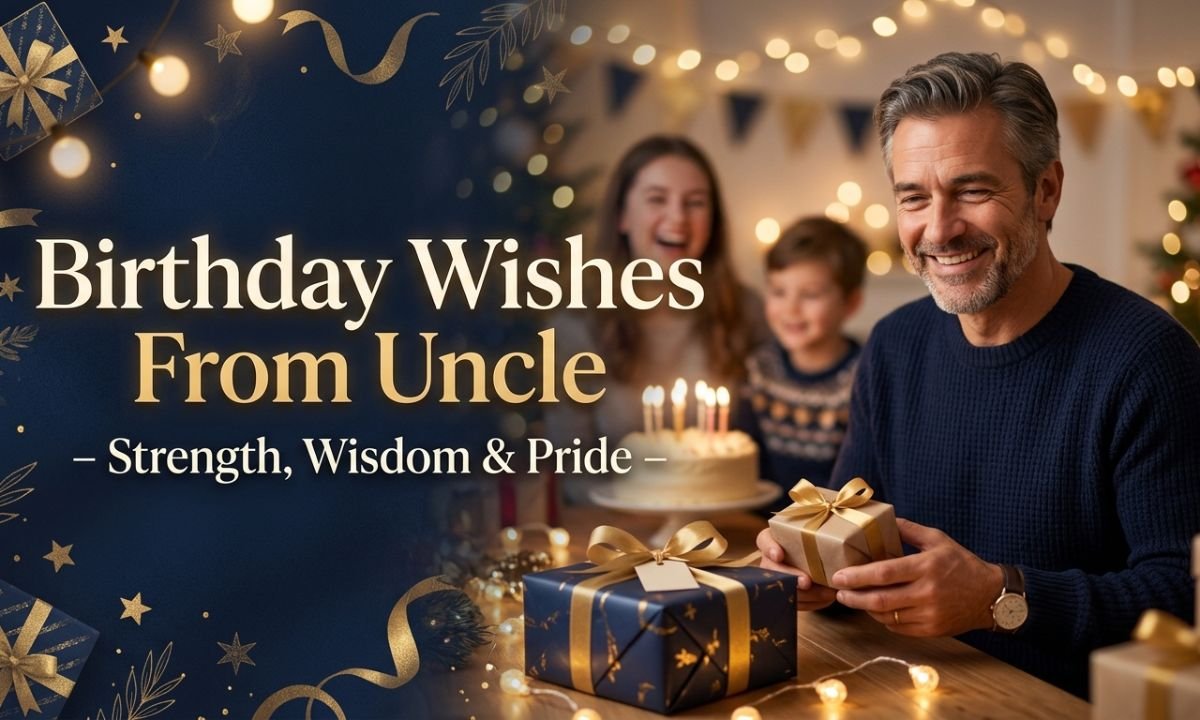 Birthday Wishes From Uncle