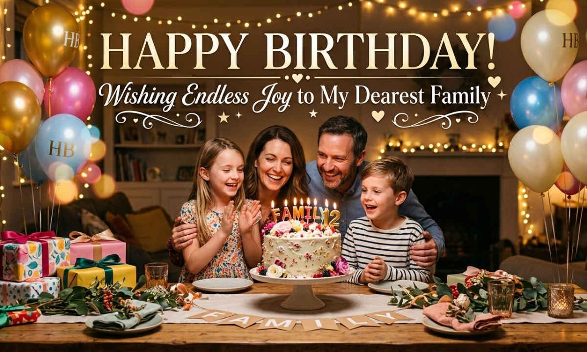 Birthday Wishes for Family Members