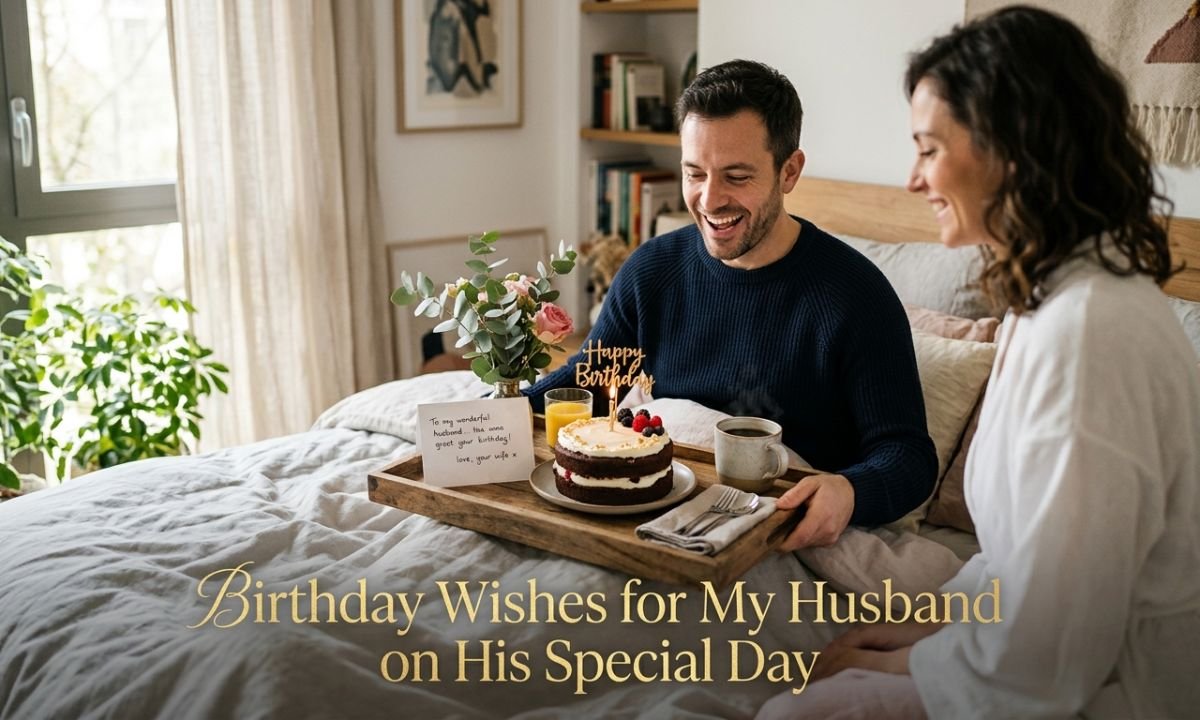 Birthday Wishes for Husband on His Special Day