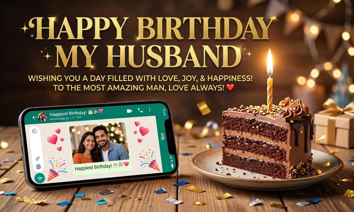 Birthday Wishes for Husband on WhatsApp