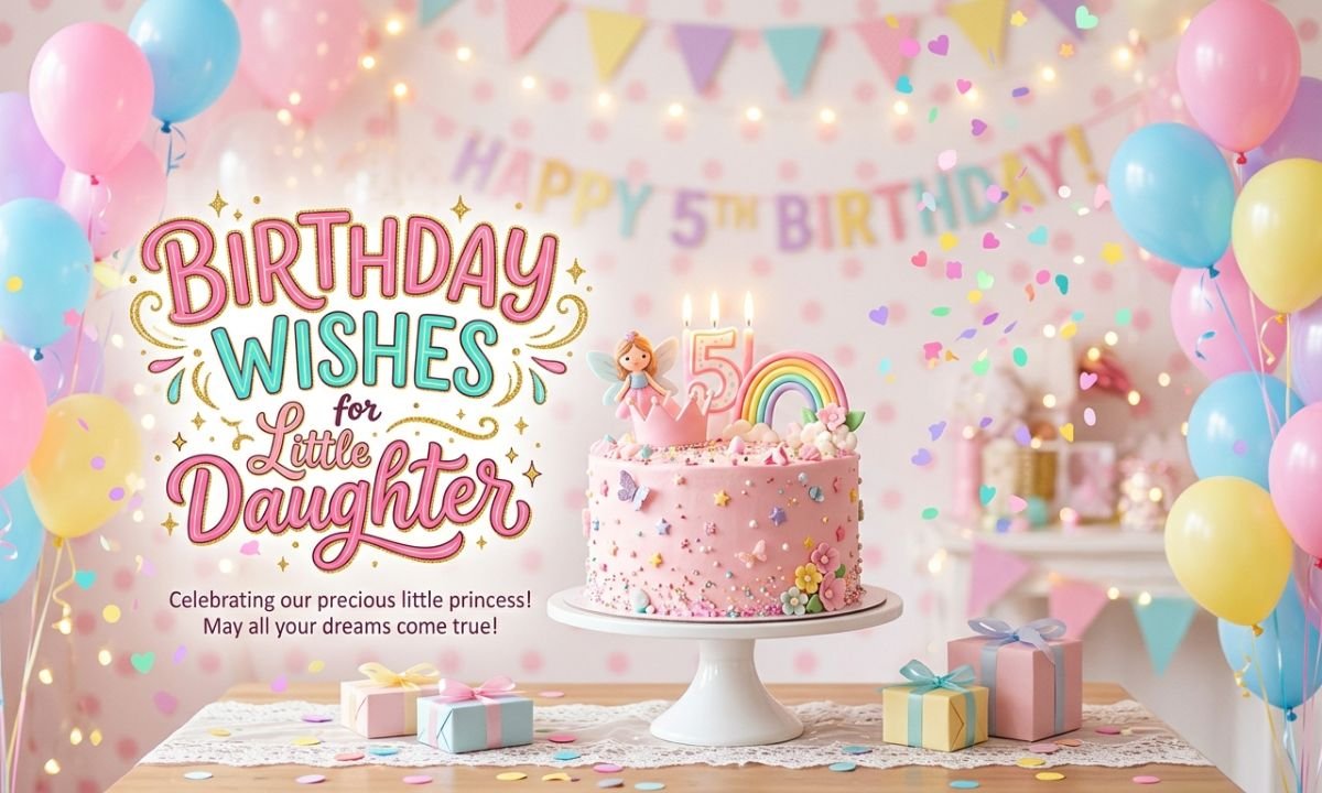 Birthday Wishes for Little Daughter