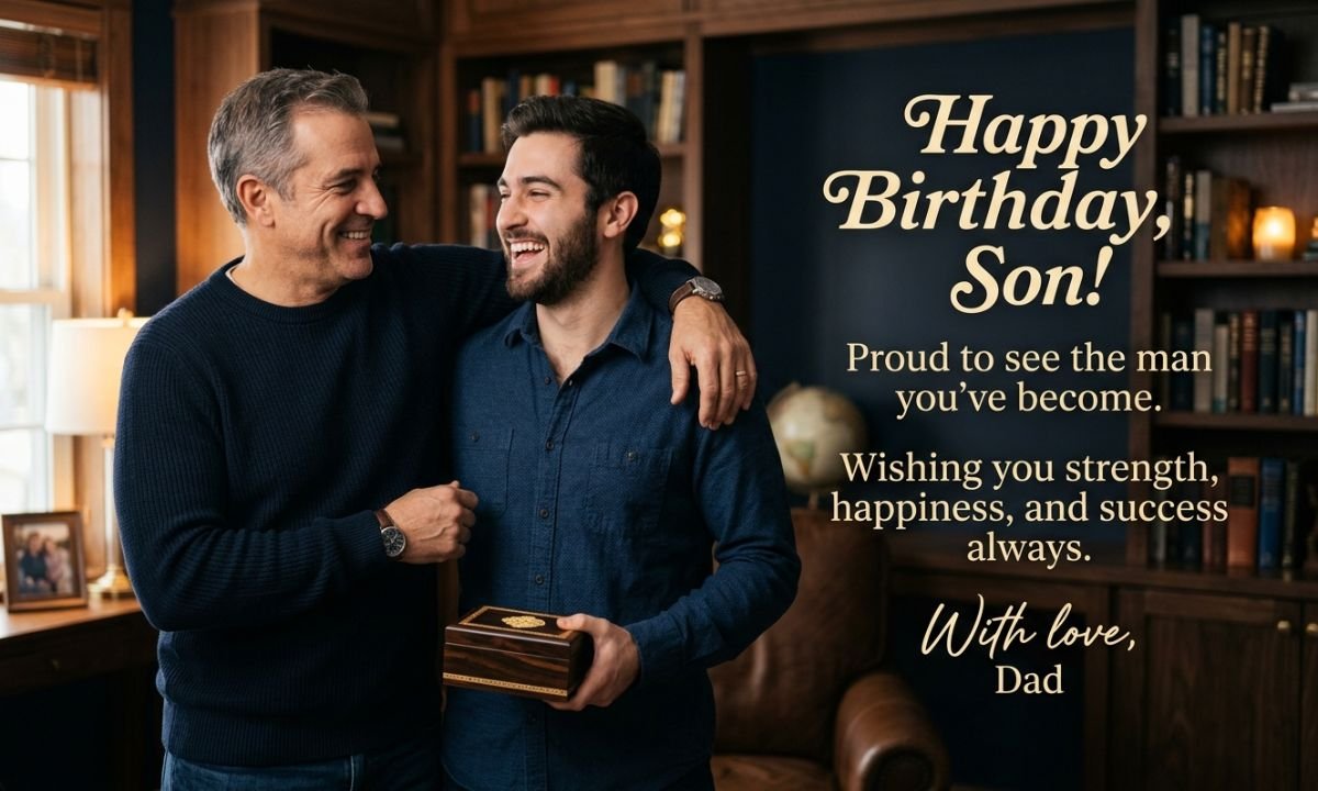 Birthday Wishes for son from Dad
