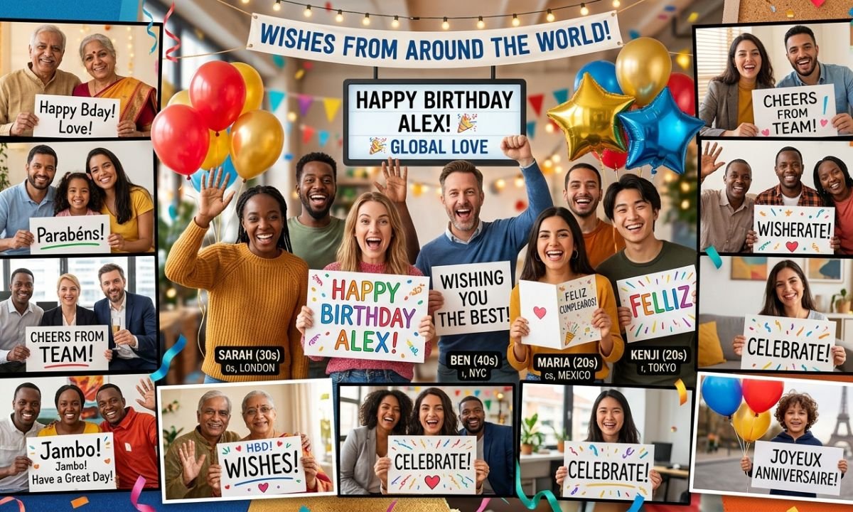 Birthday Wishes from Different People