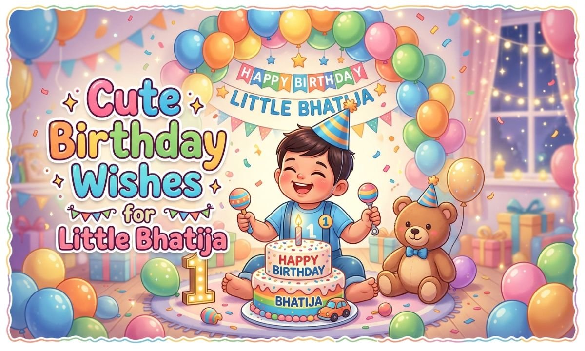 Cute Birthday Wishes for Little Bhatija