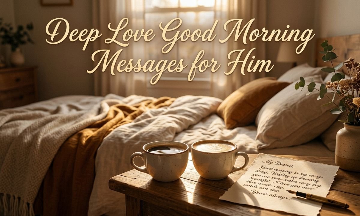 Deep Love Good Morning Messages for Him