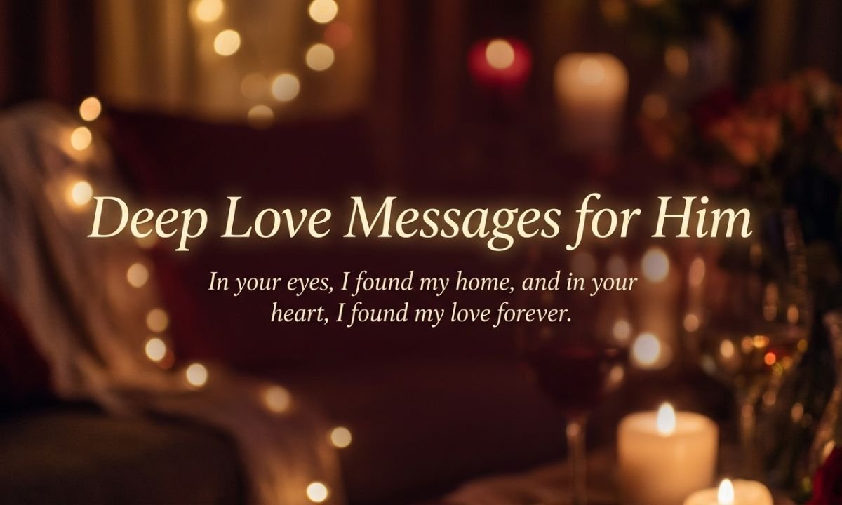 Deep Love Messages for Him