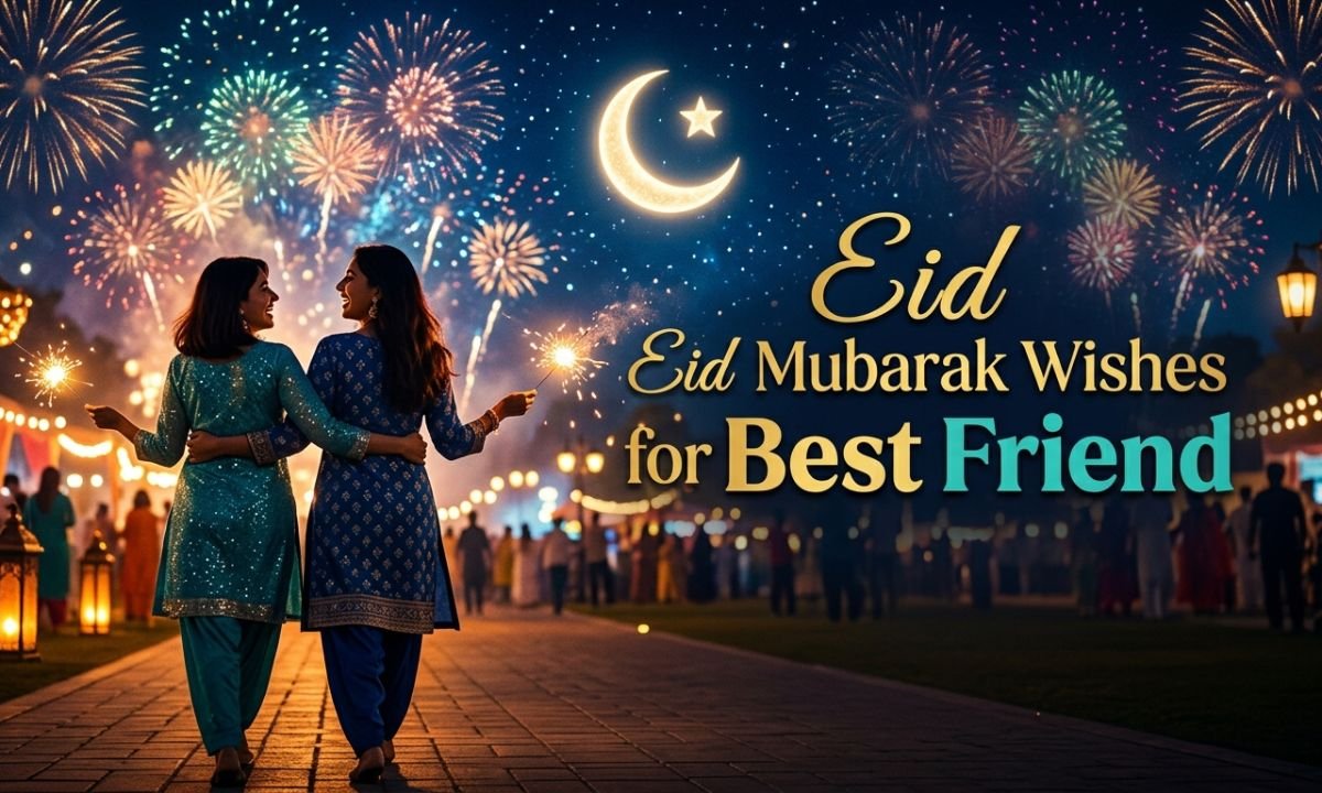 Eid Mubarak Wishes for Best Friend