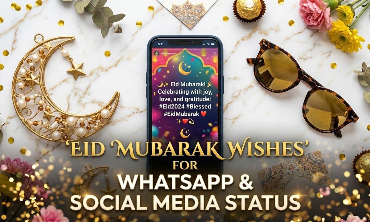 Eid Mubarak Wishes for WhatsApp and Social Media Status
