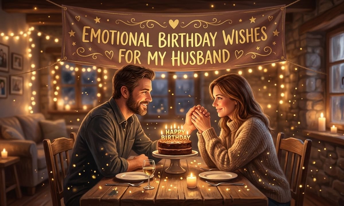 Emotional Birthday Wishes for Husband