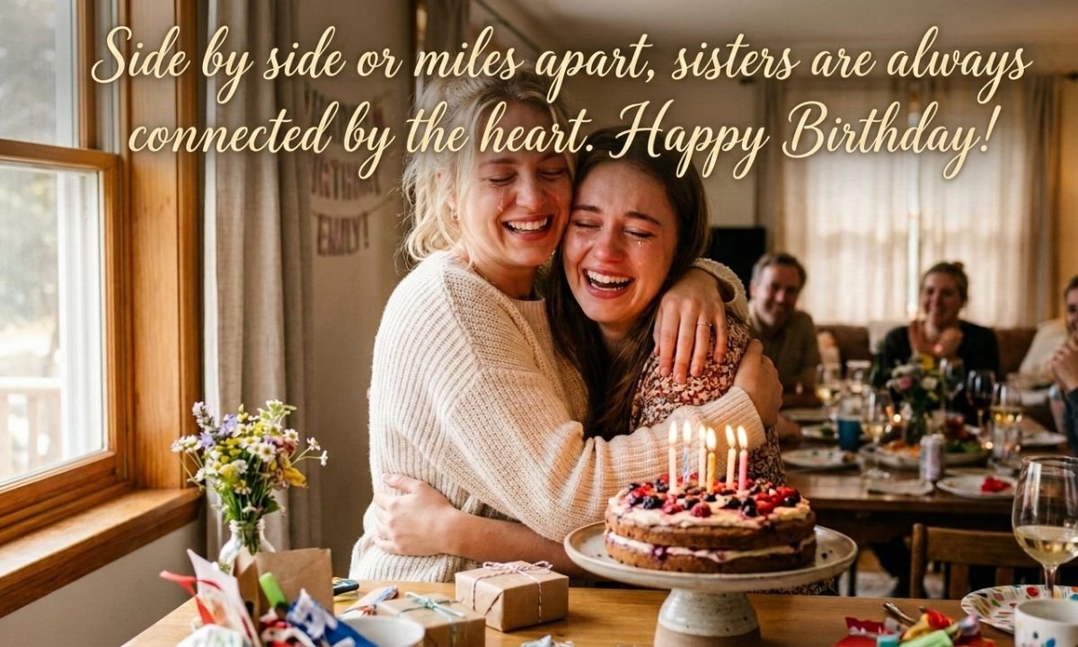 Emotional Birthday Wishes for Sister