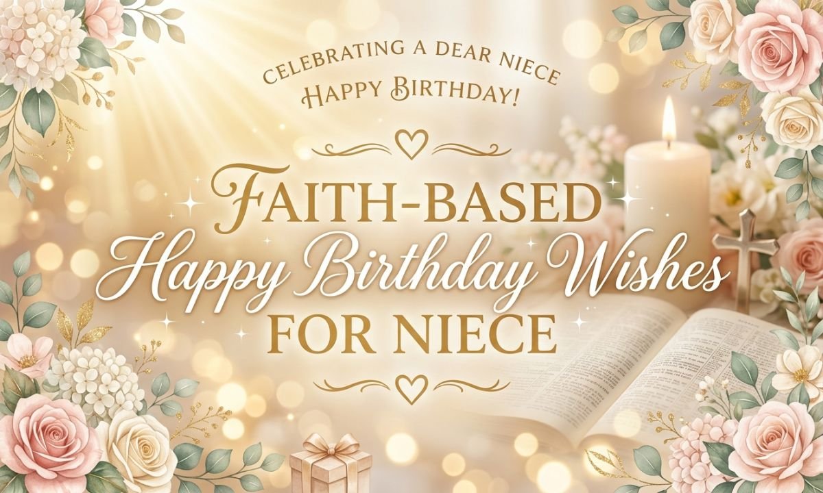 Faith-Based Happy Birthday Wishes for Niece