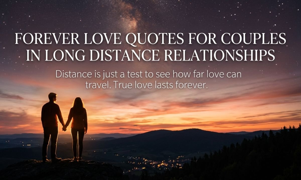 Forever Love Quotes for Couples in Long Distance Relationships