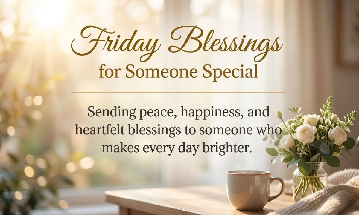 Friday Blessings for Someone Special