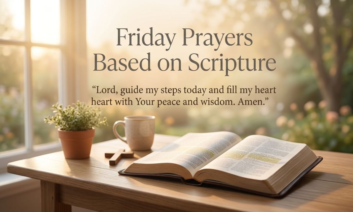 Friday Prayers Based on Scripture