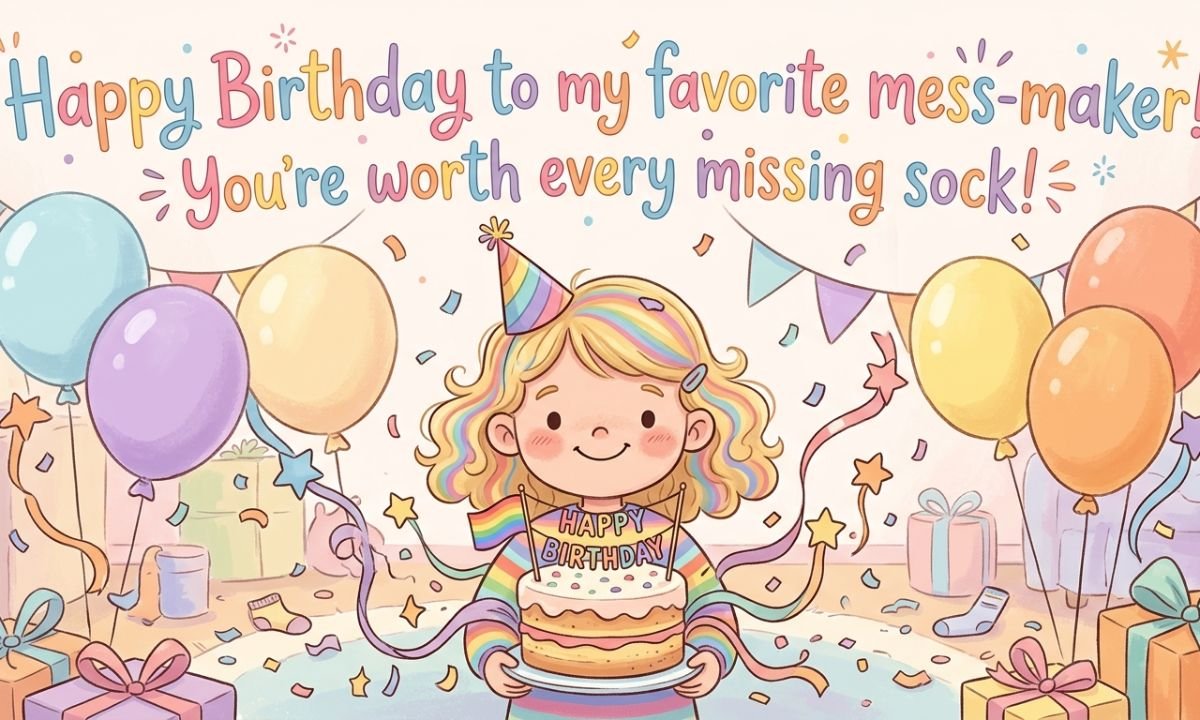 Funny Birthday Wishes for Daughter