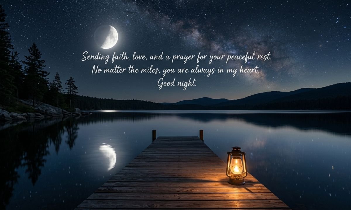 GOOD NIGHT PRAYERS FOR HIM – SENDING FAITH AND LOVE ACROSS THE MILES