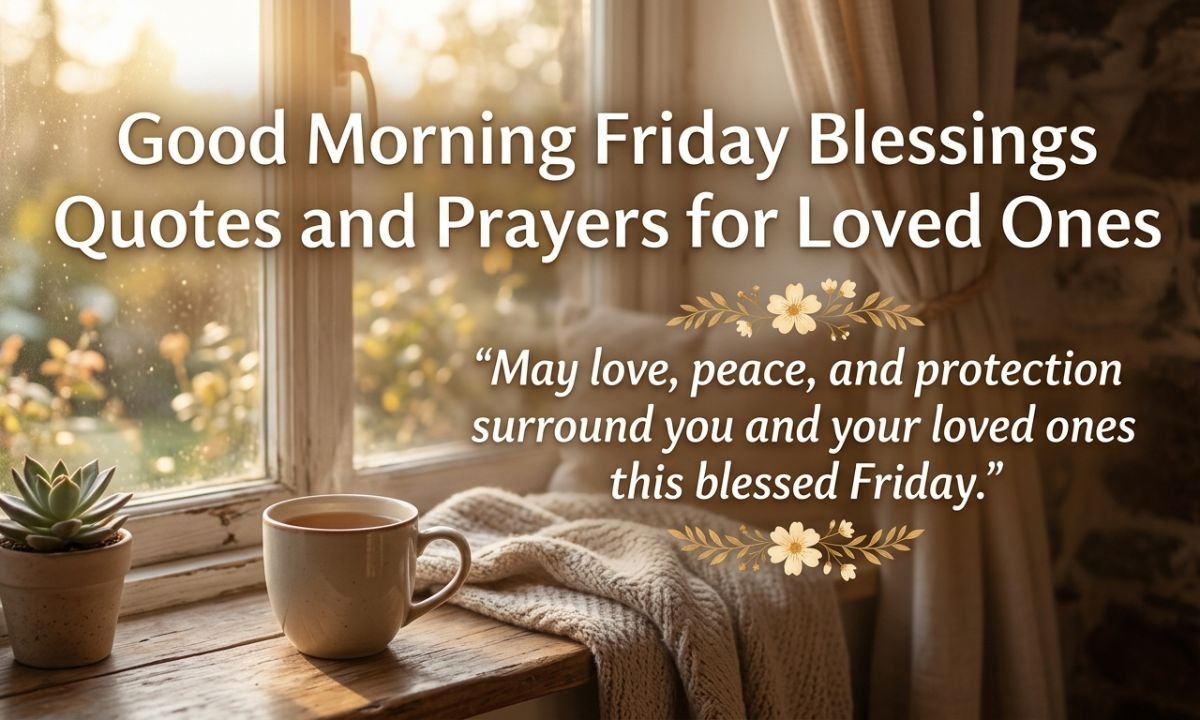 Good Morning Friday Blessings Quotes and Prayers for Loved Ones