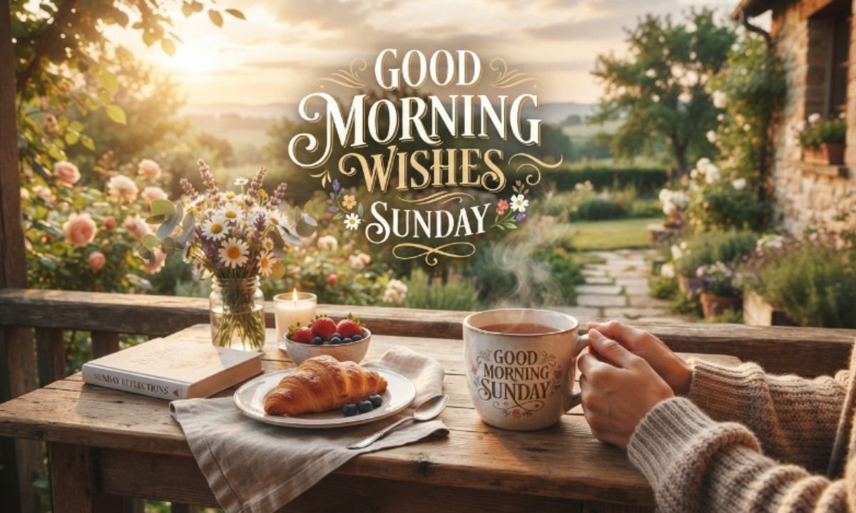Good Morning Wishes Sunday