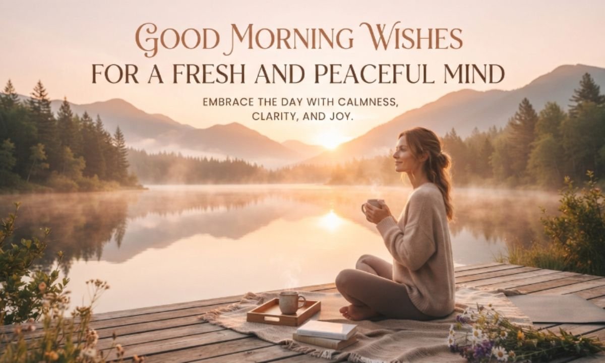 Good Morning Wishes for a Fresh and Peaceful Mind