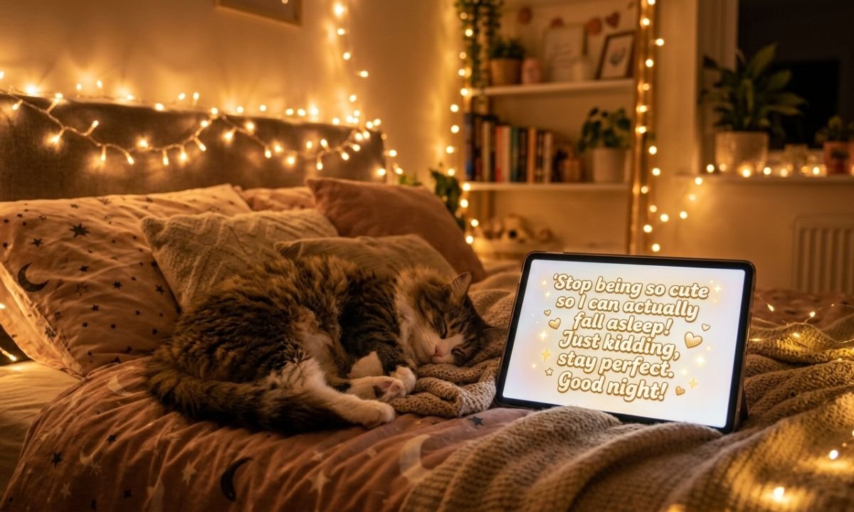 Good Night Messages to Make Him Smile