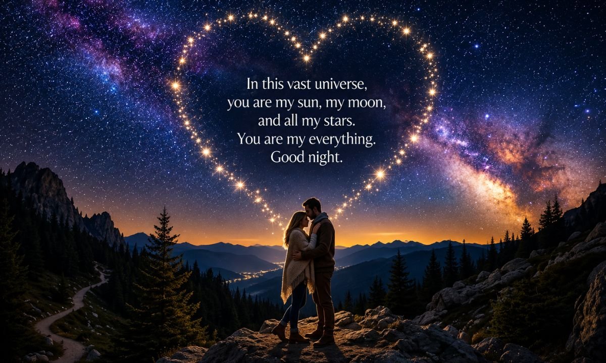 Good Night Wishes That Say You Are My Everything 
