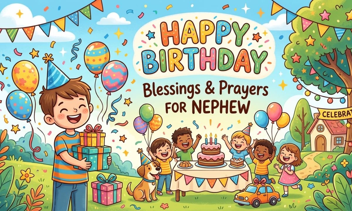Happy Birthday Blessings and Prayers for Nephew (Bhatija)