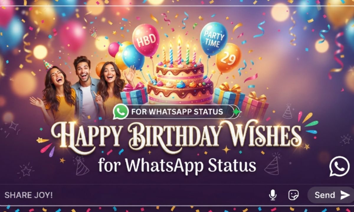 Happy Birthday Wishes for WhatsApp Status