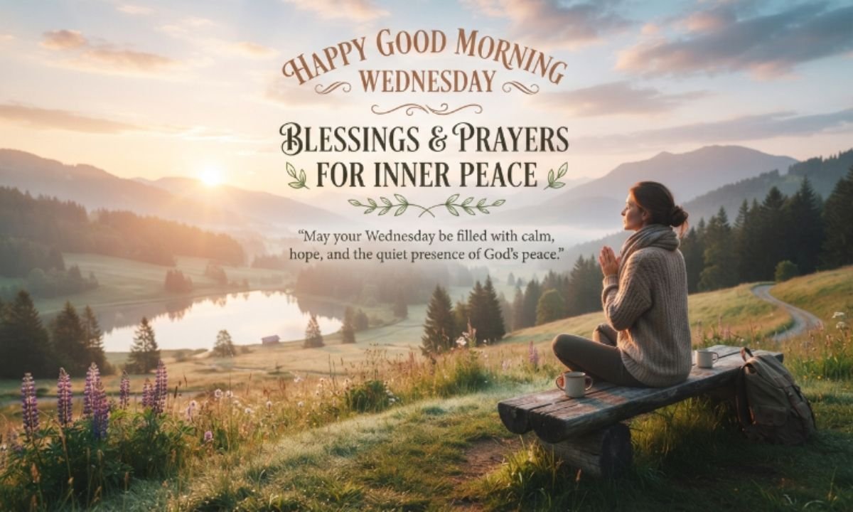Happy Good Morning Wednesday Blessings Prayers for Inner Peace