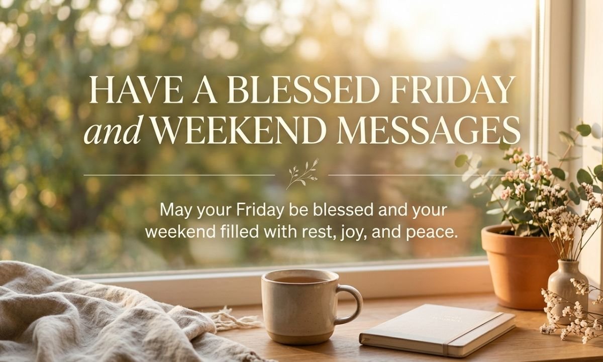 Have a Blessed Friday and Weekend Messages