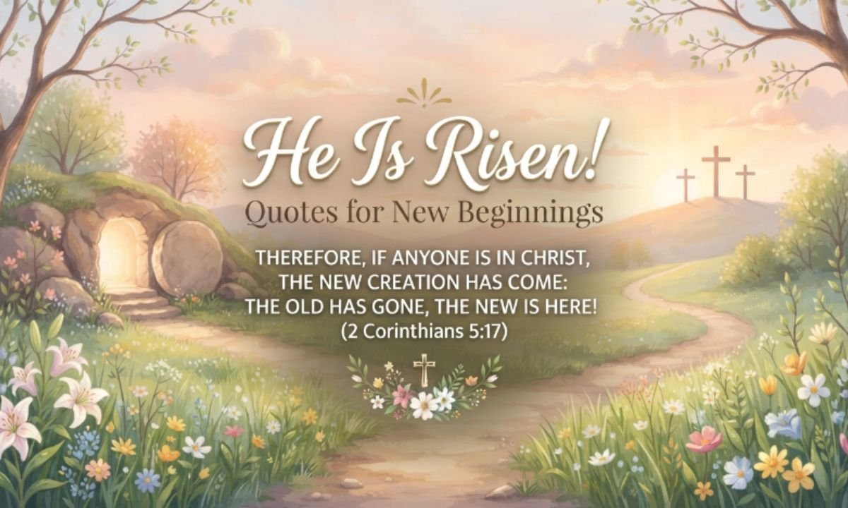 He Is Risen Quotes for New Beginnings (2)