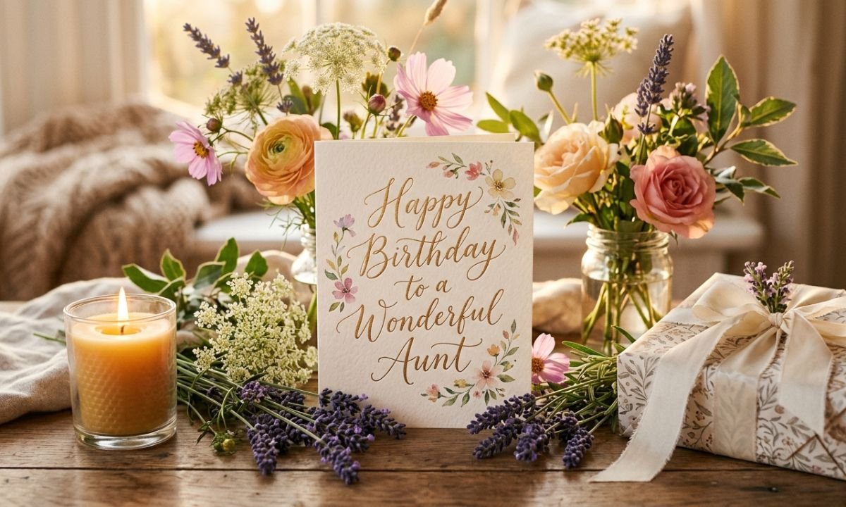 Heart Touching Birthday Wishes for Aunt