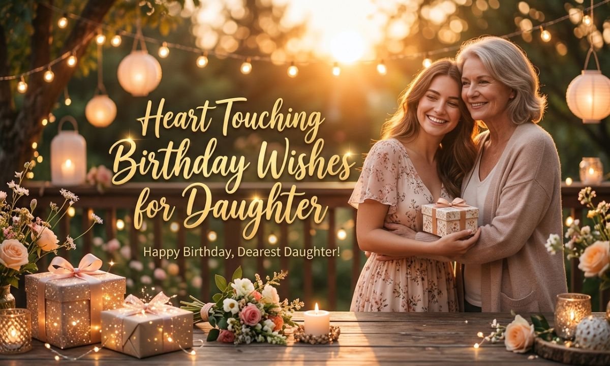 Heart Touching Birthday Wishes for Daughter