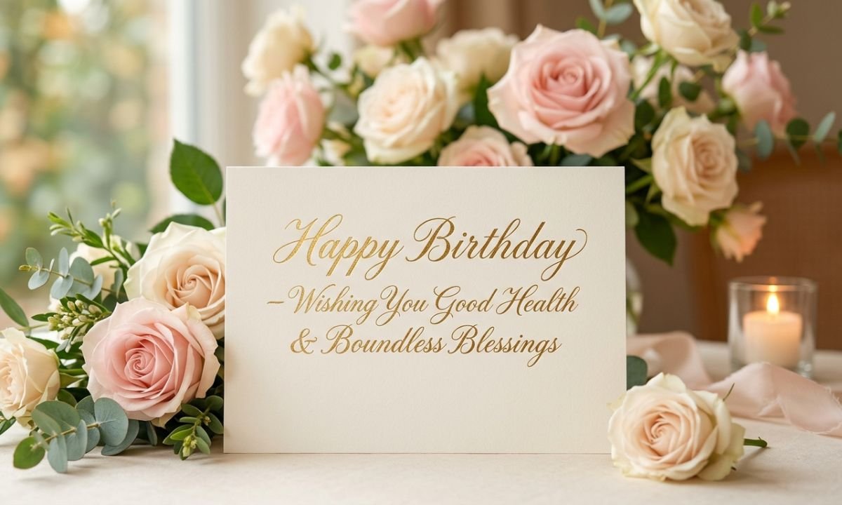 Heart Touching Birthday Wishes for Good Health