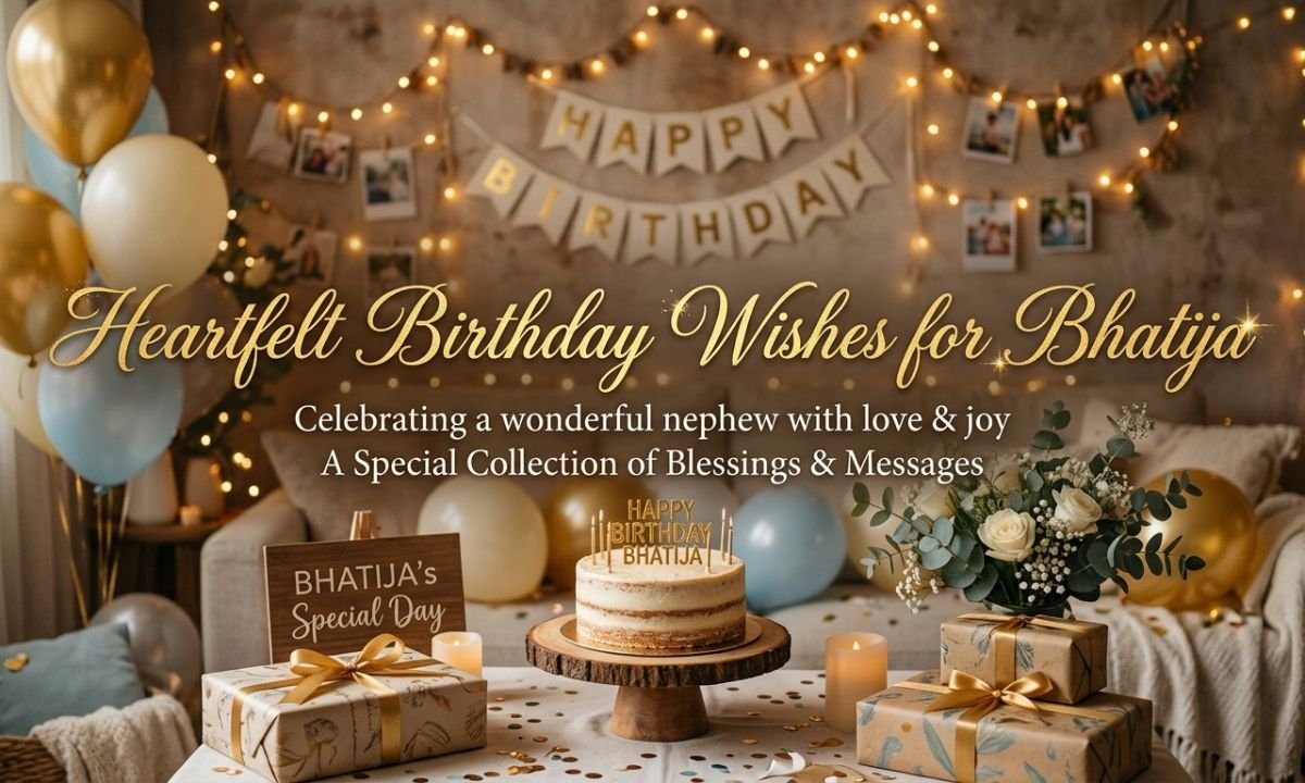 Heartfelt Birthday Wishes for Bhatija