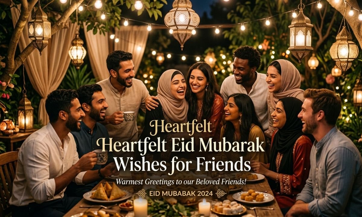 Heartfelt Eid Mubarak Wishes for Friends