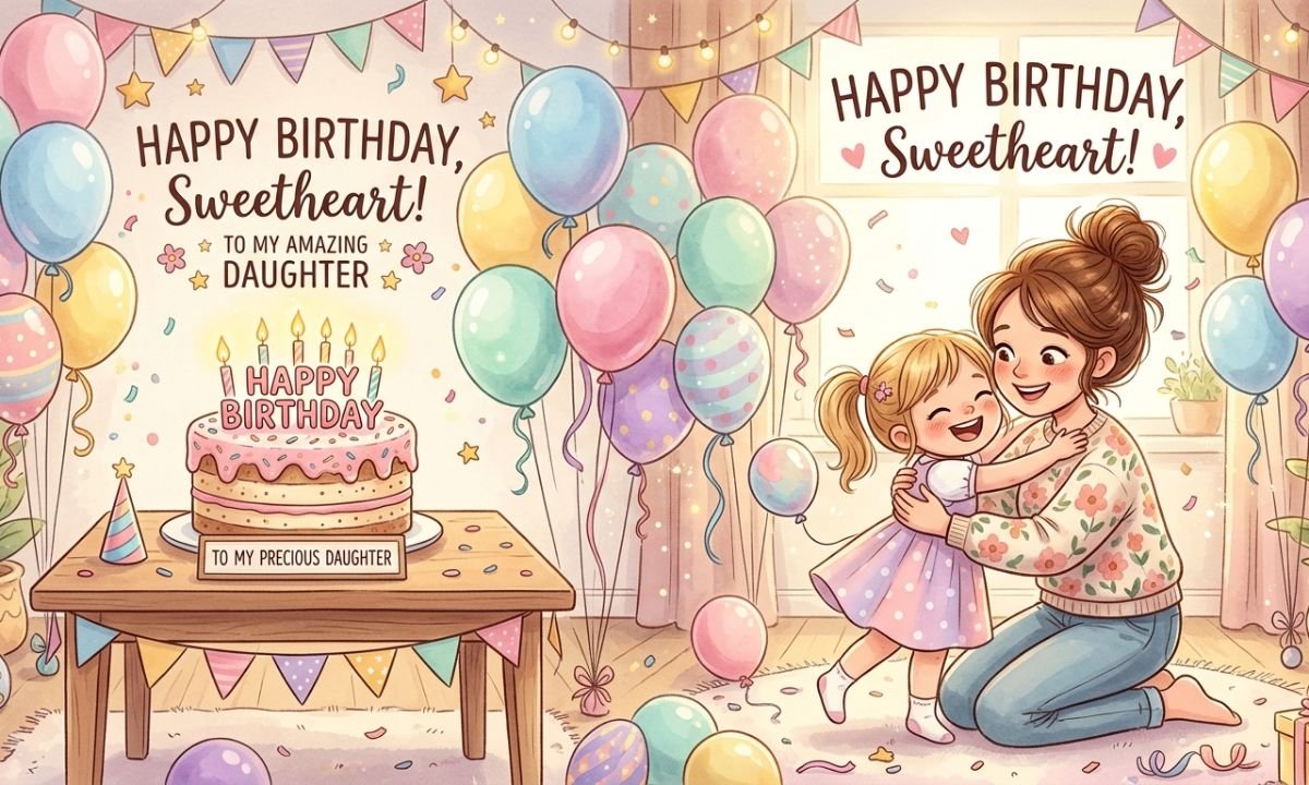 Heartwarming Birthday Wishes for Daughter