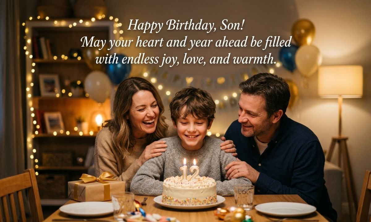 Heartwarming Birthday Wishes for son