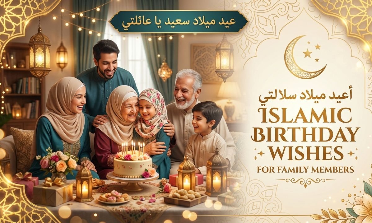 Islamic Birthday Wishes for Family Members