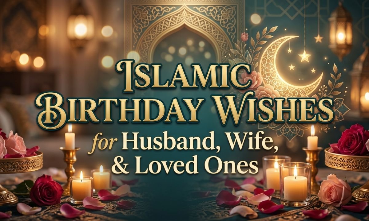 Islamic Birthday Wishes for Husband, Wife, and Loved Ones