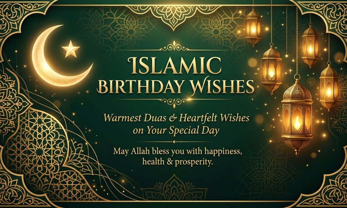 Islamic Birthday Wishes in English